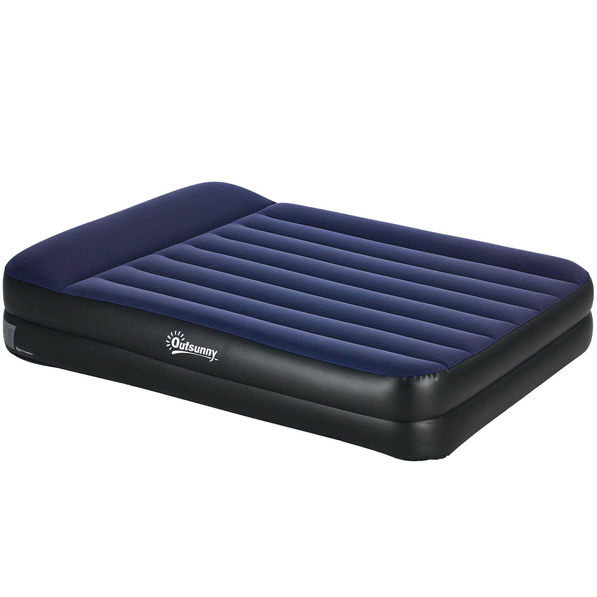 Outsunny King-Size Air Bed, with Built-in Electric Pump and Carry Bag