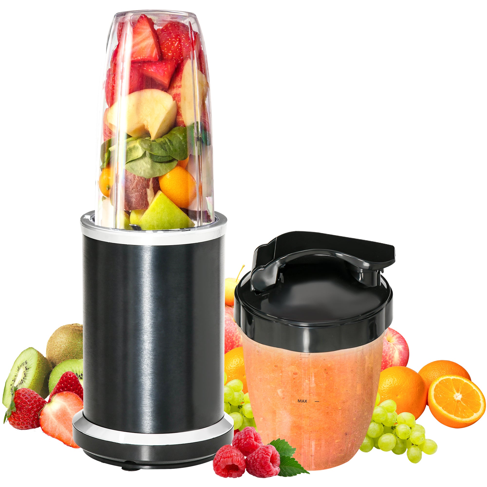 HOMCOM 1000W One-Speed Blender, with Accessories