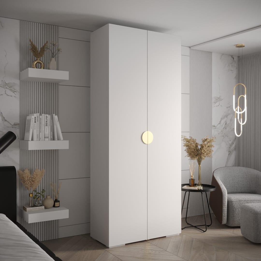 Inova IV Hinged Door Wardrobe 100cm