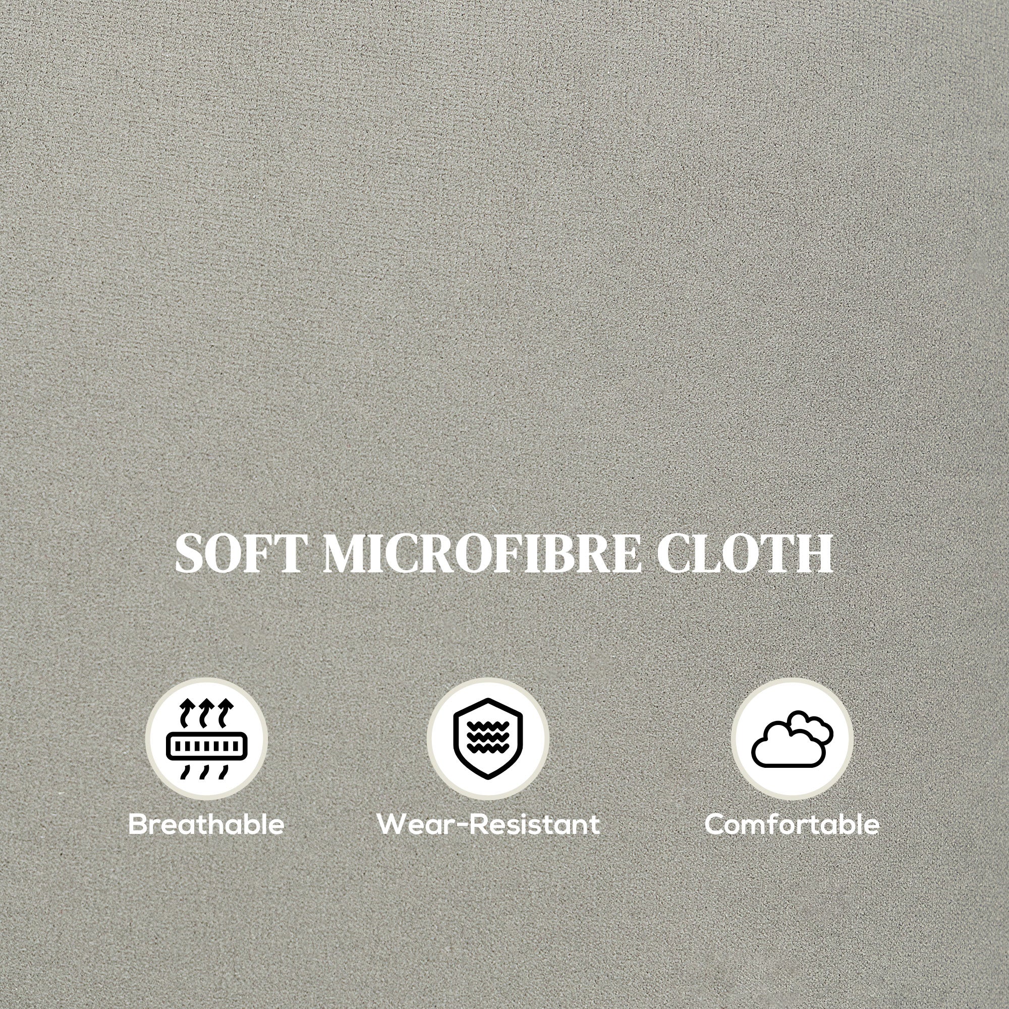 HOMCOM 140√Ç¬∞ Manual Reclining Armchair, with Footrest - Grey