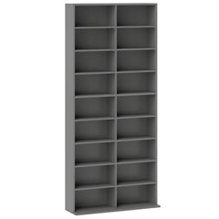 HOMCOM 640 CD Storage Tower - Grey