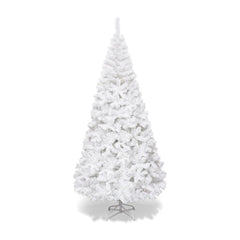 Feet White Artificial Christmas Tree Metal