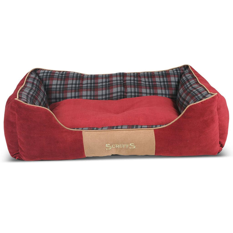 Scruffs Box Bed Highland Red XL