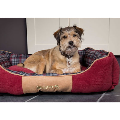 Scruffs Box Bed Highland Red XL