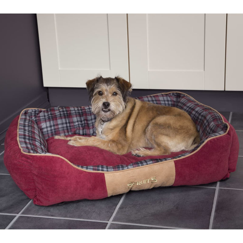 Scruffs Box Bed Highland Red XL