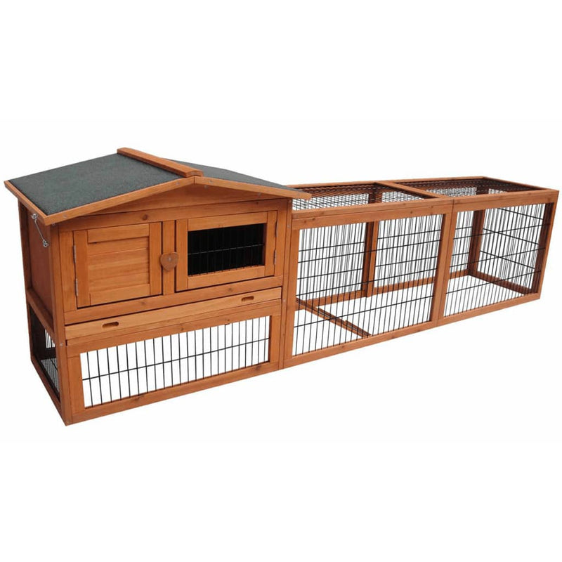 FLAMINGO Rabbit Hutch Sunshine Jumbo 230x53x70 cm 200076