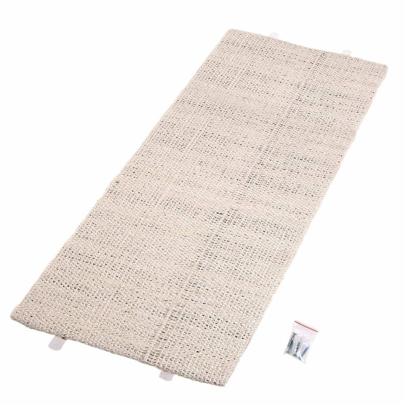 FLAMINGO Cat Scratching Corner Board Sisal Beige 5346817