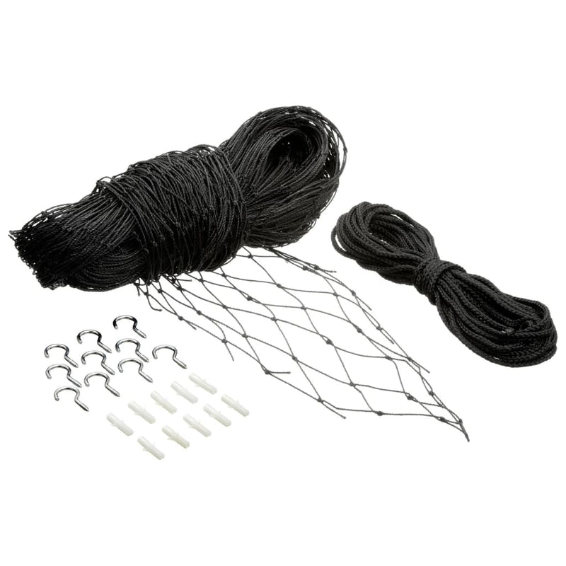 FLAMINGO Cat Safety Net Sekura 4x3 m XL Black