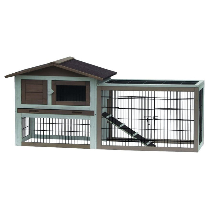 FLAMINGO Rabbit Hutch Sunshine Urban 155x53x70 cm Brown