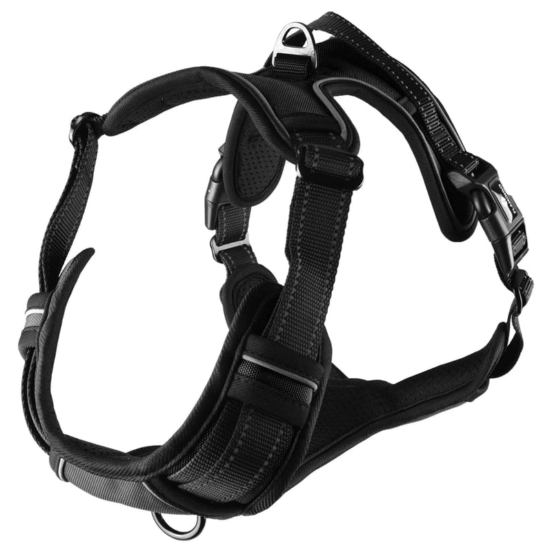 FLAMINGO Dog Harness Balou Black L 60-85 cm 25mm