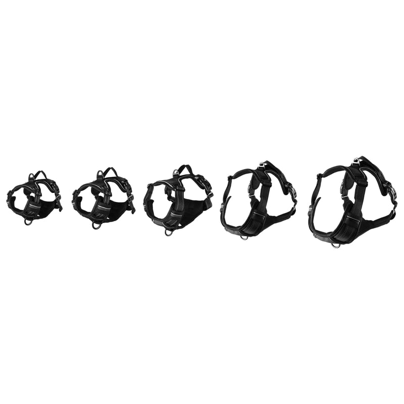 FLAMINGO Dog Harness Balou Black L 60-85 cm 25mm