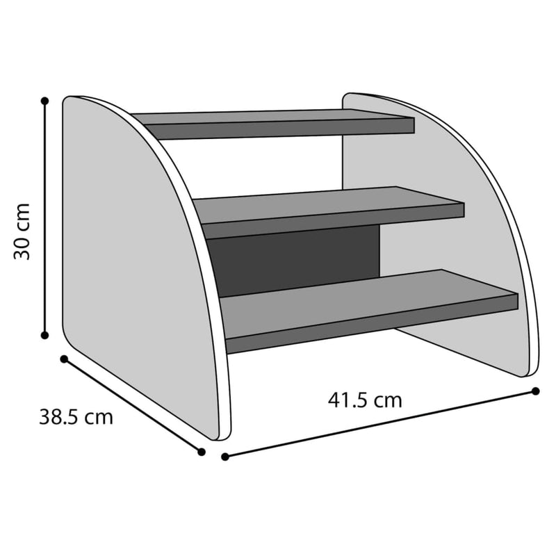 FLAMINGO Dog Step Karpi 41.5x38.5x30 cm Grey