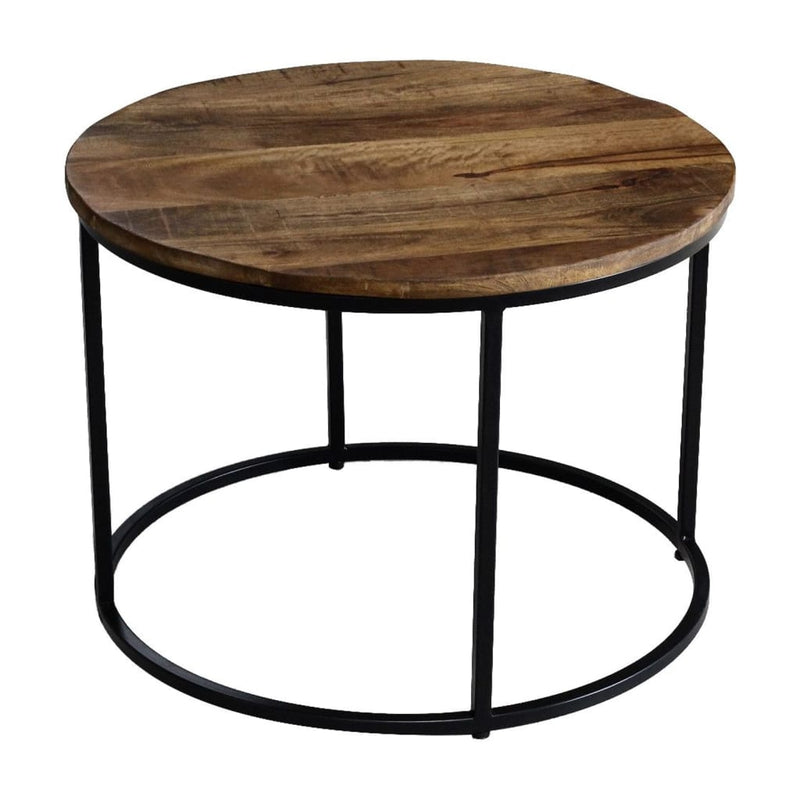 Rousseau Side Table Lago Mangolia Wood