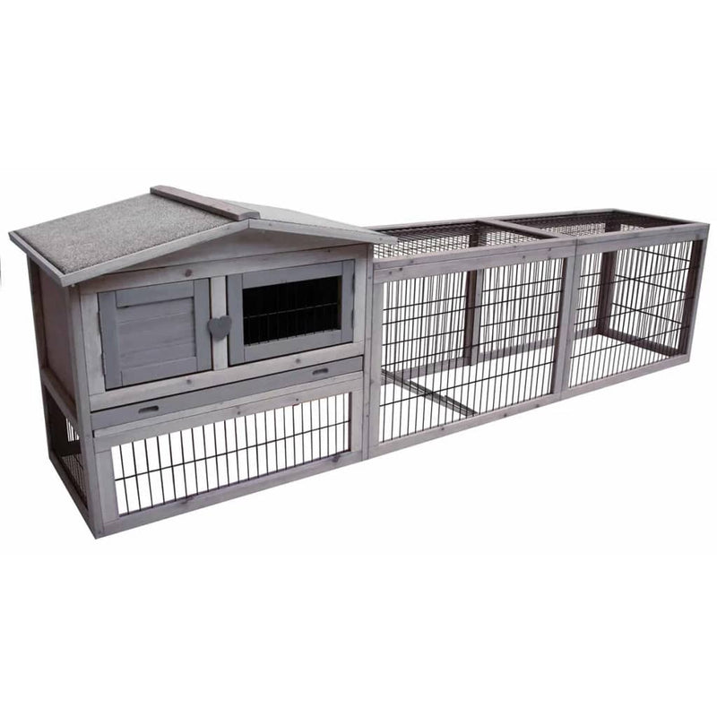 FLAMINGO Rabbit Hutch Sunshine Cottage Jumbo 230x53x70 cm 201903