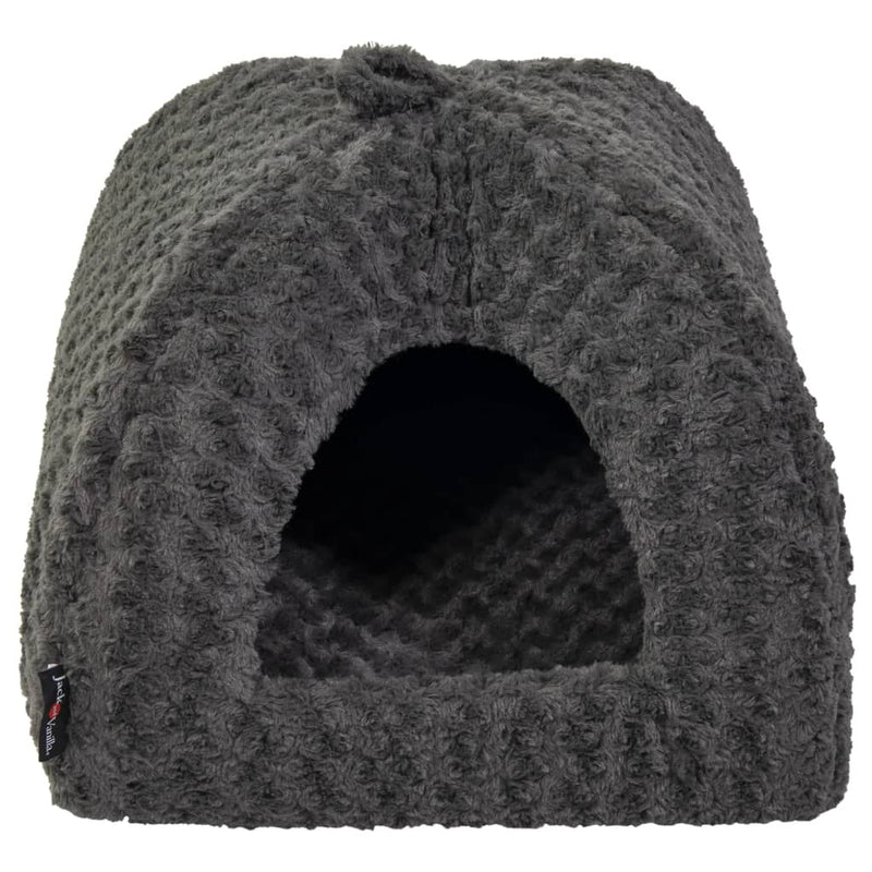 Jack and Vanilla Pet Igloo Softy S 50x50x50 cm Rosette Grey