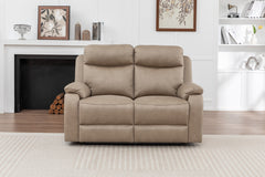 Corley 3 Seater Sofa Beige Stone (Recliner)