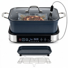 6.5L 6-in-1 Multi Cooker with Sous Vide & Steam Functions and Adjustable Timer Temp