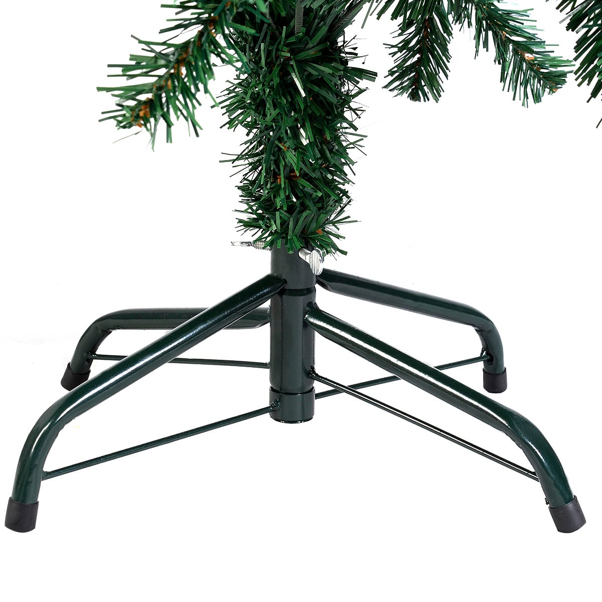 6.9ft (2.1m) Artificial Christmas Tree with Metal Stand