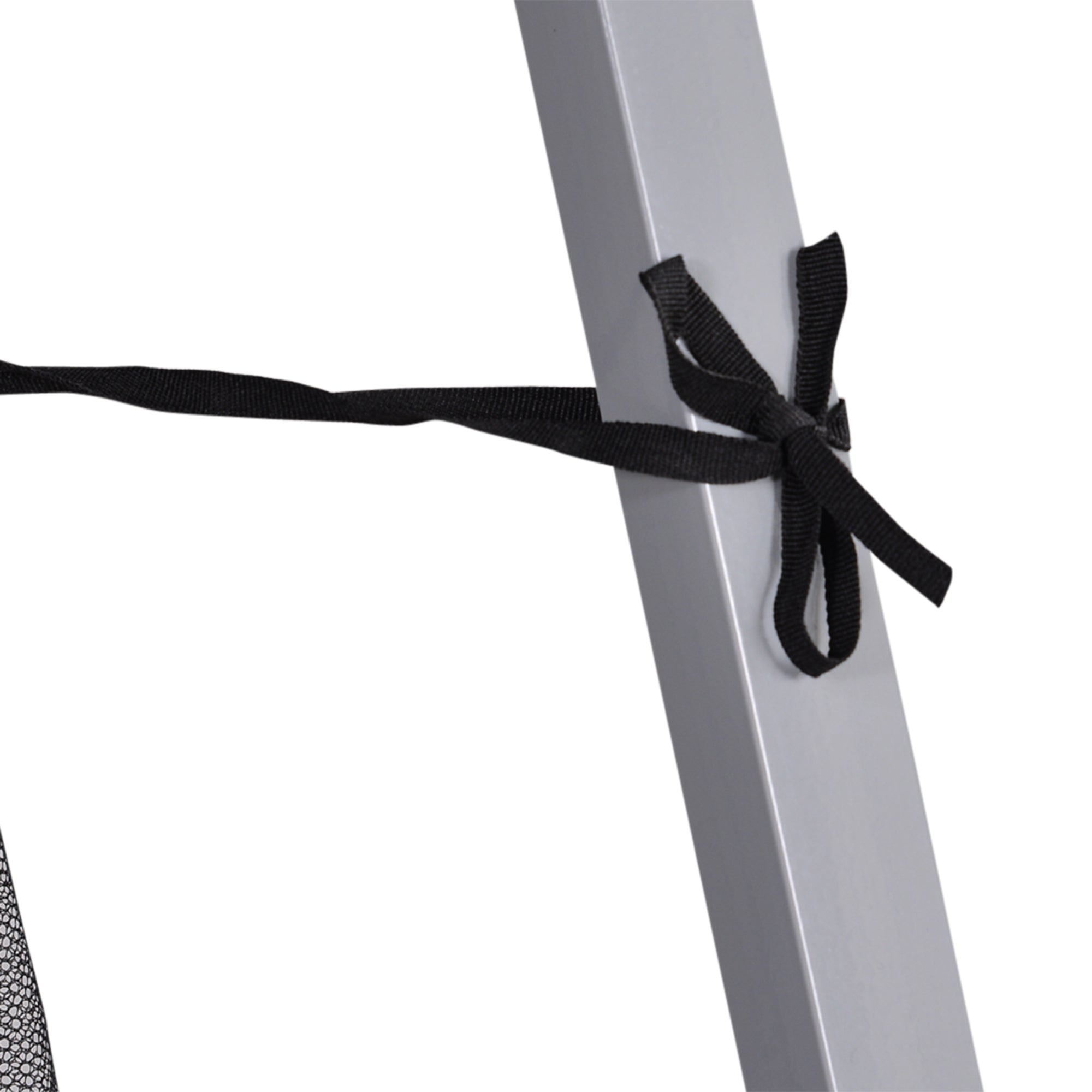 Outsunny Outdoor Garden Pop-up Gazebo Canopy Tent Sun Shade Event Shelter Folding with Adjustable Height, Mesh Screen Side Walls 3.5 M √É‚Äî 3.5 M Base / 3 M √É‚Äî 3 M Top, White