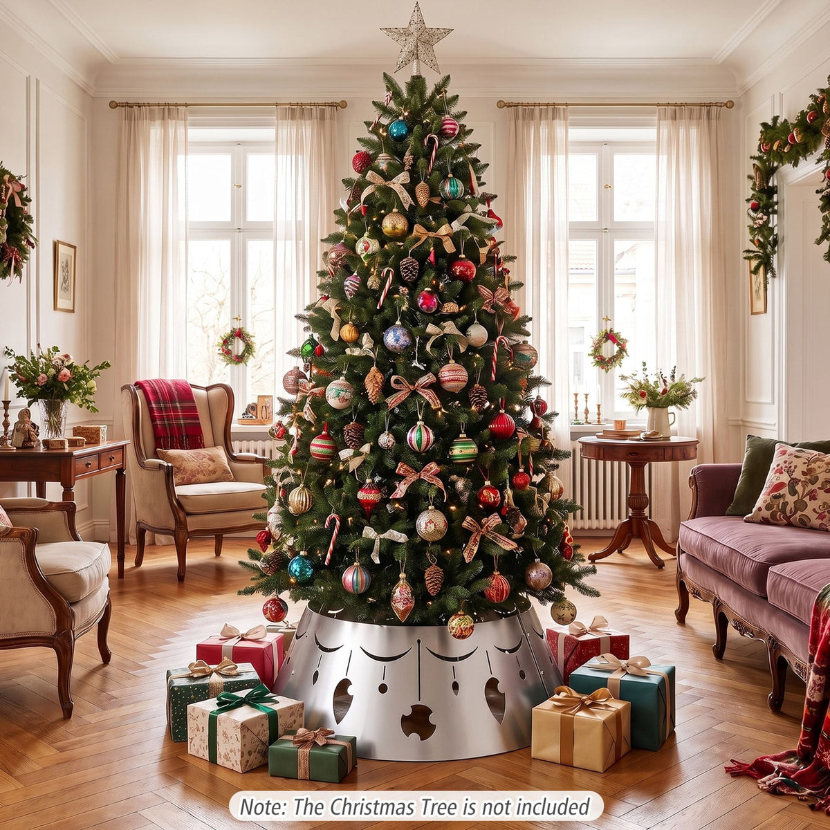 70 cm Metal Christmas Tree, image 6