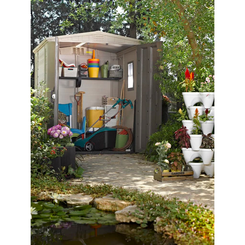 Keter Garden Shed Factor 88 Beige