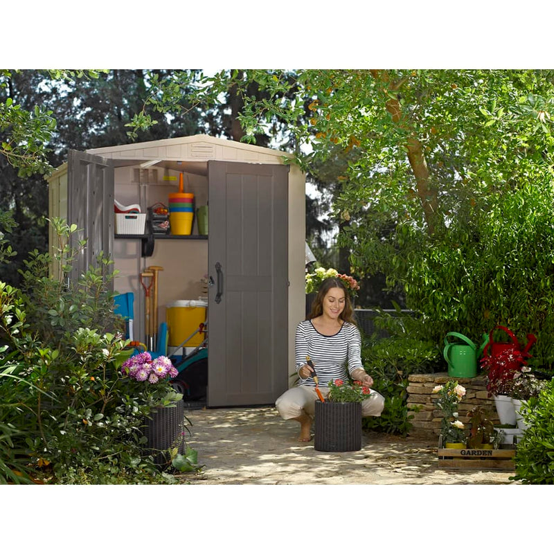 Keter Garden Shed Factor 88 Beige