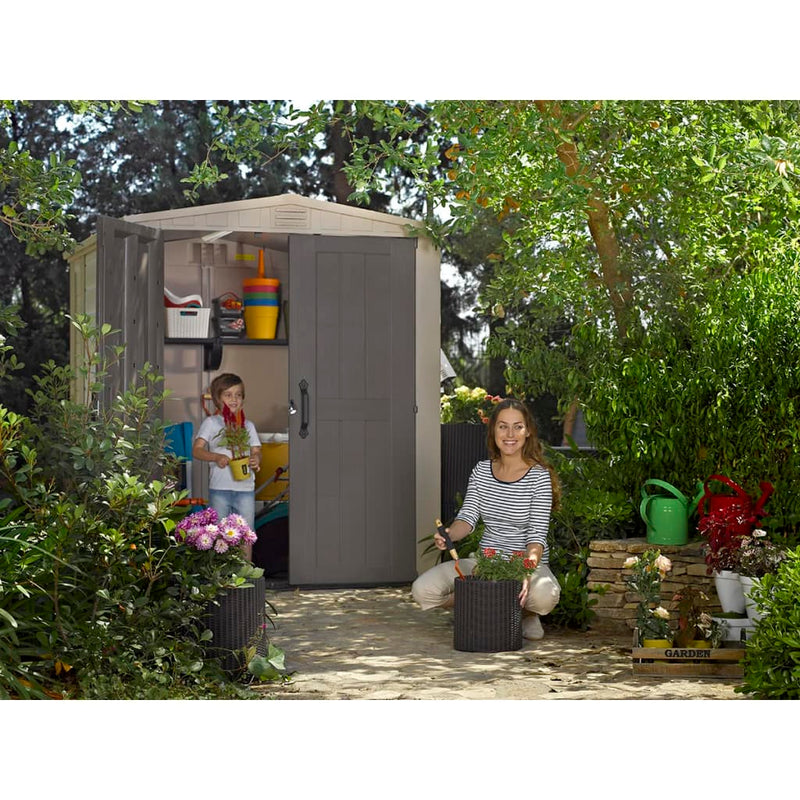 Keter Garden Shed Factor 88 Beige