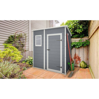 Keter Garden Shed Manor Pent 64 Grey