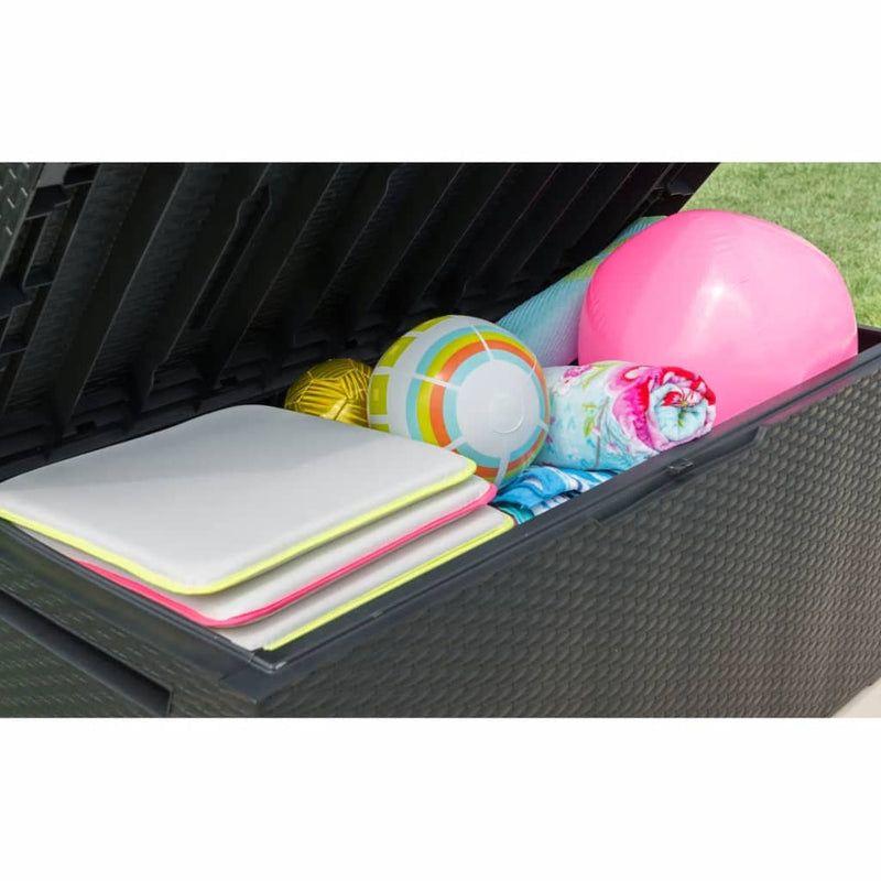 Keter Garden Storage Box Capri 302 L Anthracite Ecom