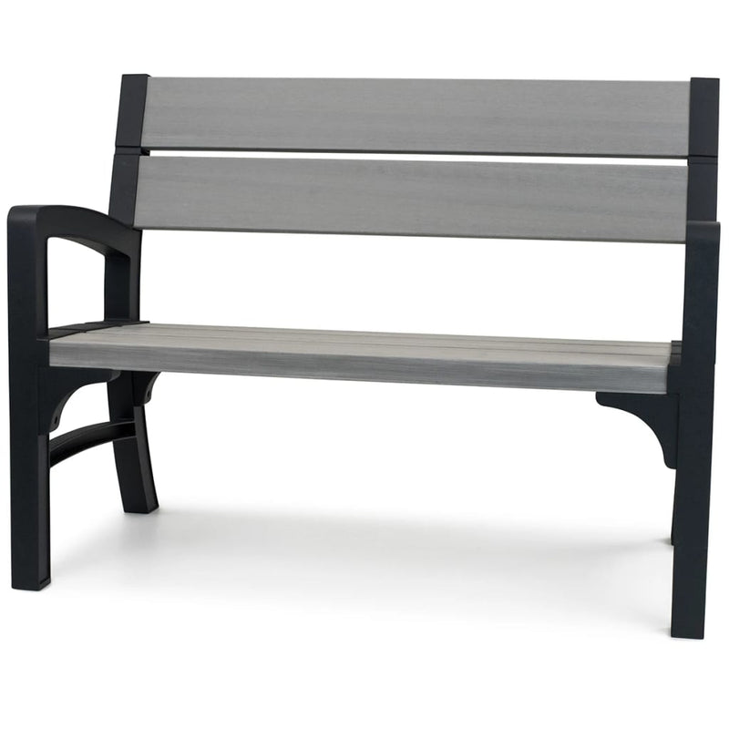 Keter 2-Seater Garden Bench Montero Grey 233309