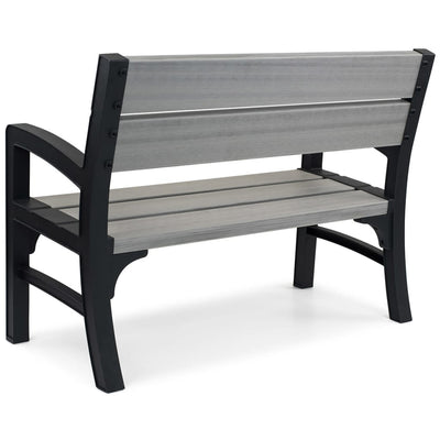 Keter 2-Seater Garden Bench Montero Grey 233309