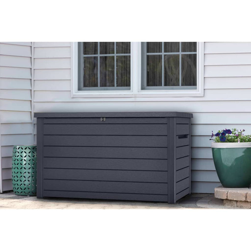 Keter Garden Storage Box Ontario 870L Anthracite