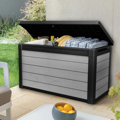 Keter Garden Storage Box Denali 380L Anthracite