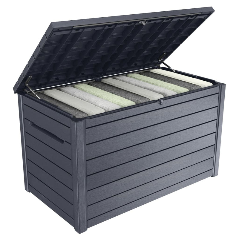 Keter Garden Storage Box Ontario 870L Anthracite Ecom