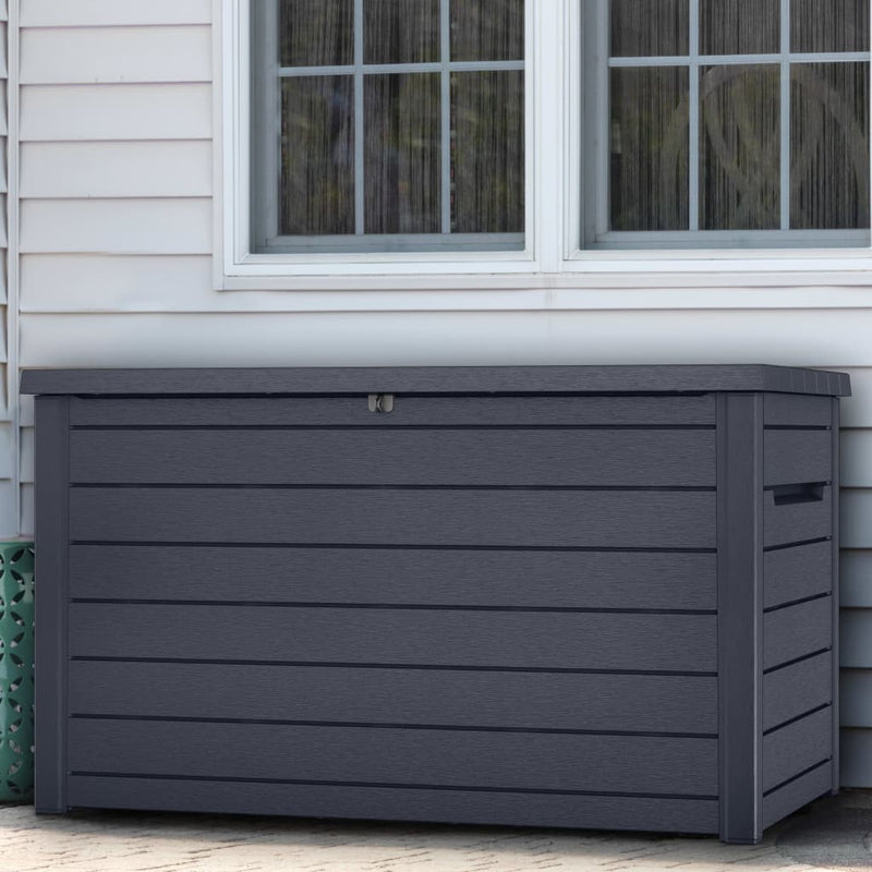 Keter Garden Storage Box Ontario 870L Anthracite Ecom