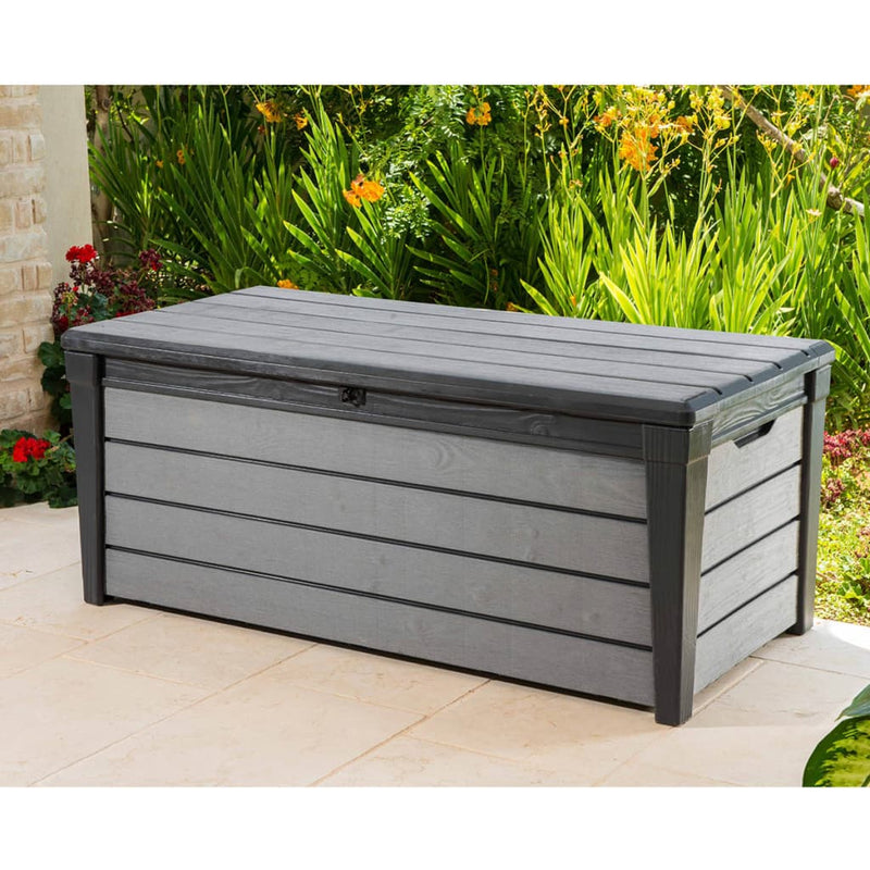 Keter Garden Storage Box Brushwood 455 L Anthracite