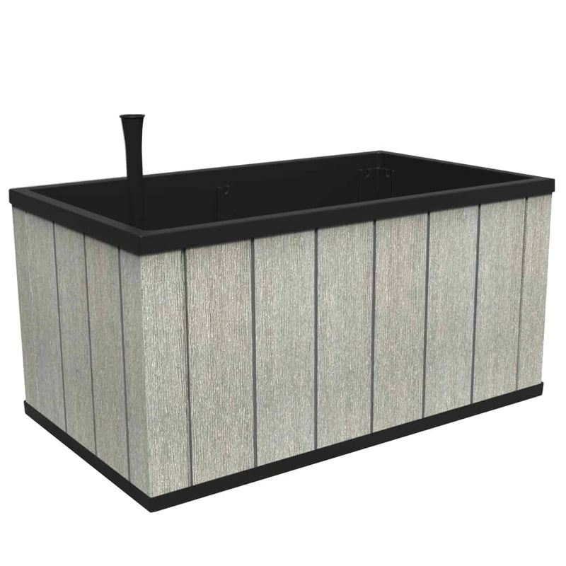 Keter Garden Planter Sequoia Medium Grey PP 240929