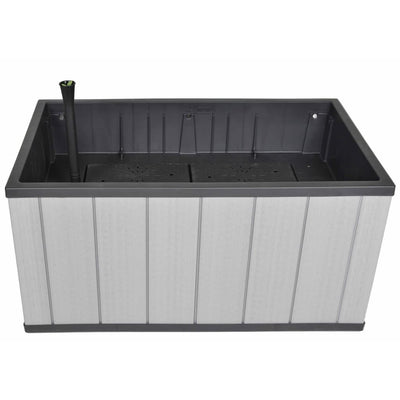 Keter Garden Planter Sequoia Medium Grey PP 240929