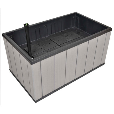 Keter Garden Planter Sequoia Medium Grey PP 240929