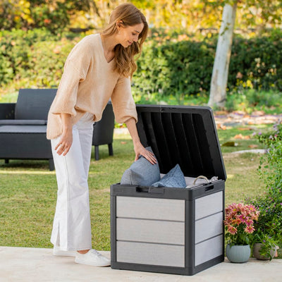 Keter Garden Storage Box Denali 113 L Anthracite