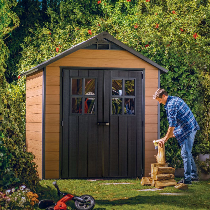 Keter Garden Shed Newton 757 Brown