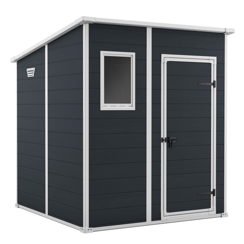 Keter Garden Shed Manor Pent 66 Dark Grey