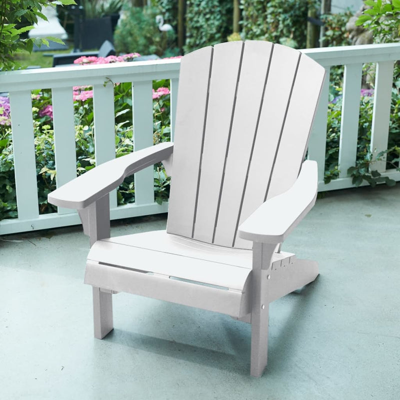 Keter Adirondack Chair Troy White