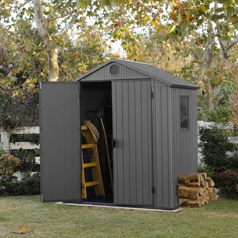 Keter Garden Shed Darwin 64 Grey