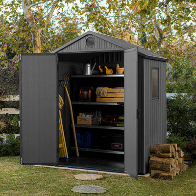 Keter Garden Shed Darwin 64 Grey