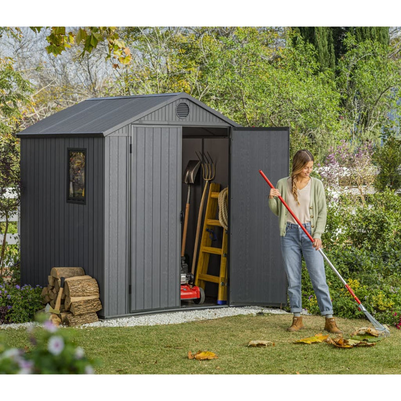 Keter Garden Shed Darwin 66 Grey