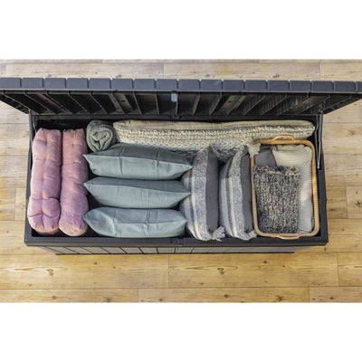 Keter Outdoor Storage Box Darwin 380 L Grey