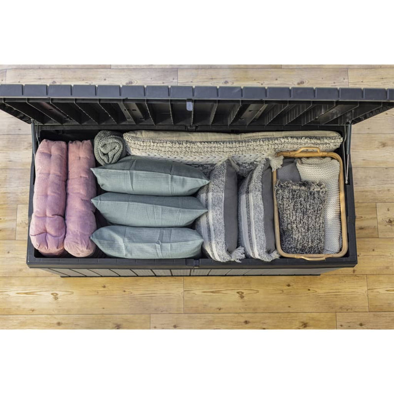 Keter Outdoor Storage Box Darwin 380 L Grey