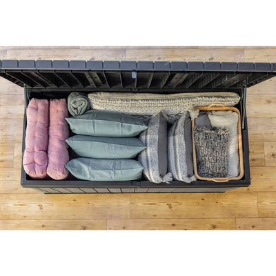 Keter Garden Storage Box Darwin 380 L Grey