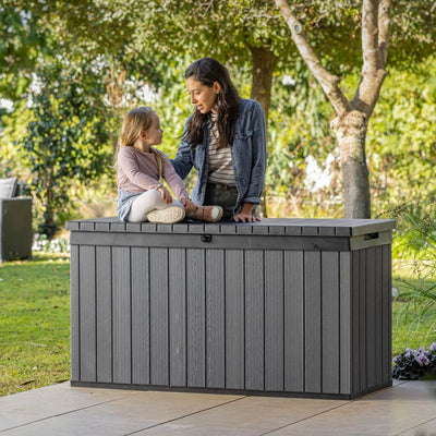 Keter Garden Storage Box Darwin 570 L Grey